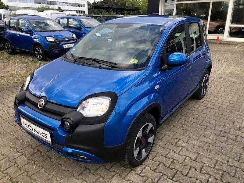 Blau Gebraucht 2023 Fiat Panda Kleinwagen | 12.999 € - Bild 1/4