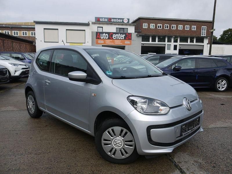 Silber Gebraucht 2015 VW up! Kleinwagen | 9.499 € (Fairer Preis) - Bild 1/4