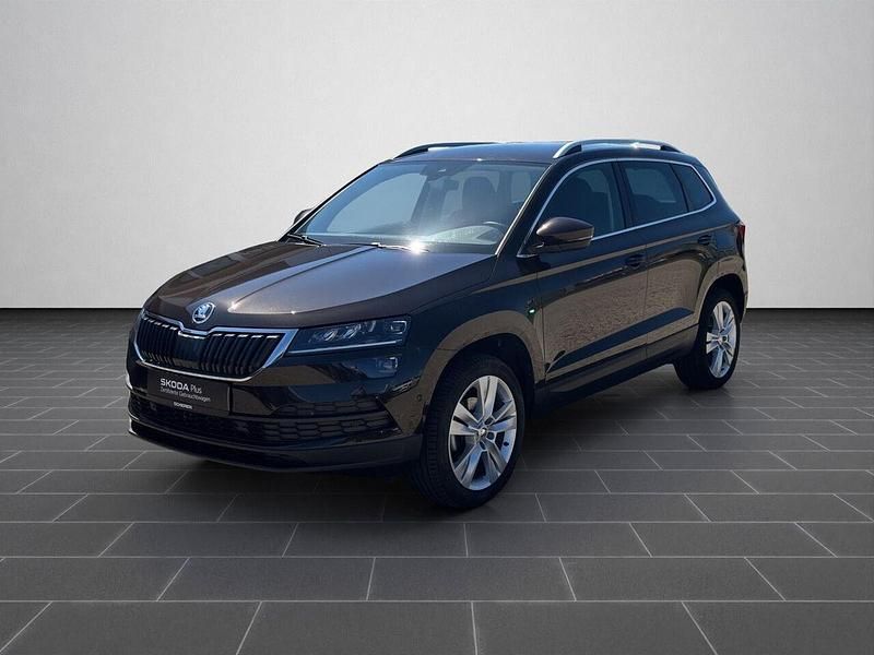 Braun (metallic) Gebraucht 2019 Skoda Karoq Style SUV | 20.890 € (Guter Preis) - Bild 1/4