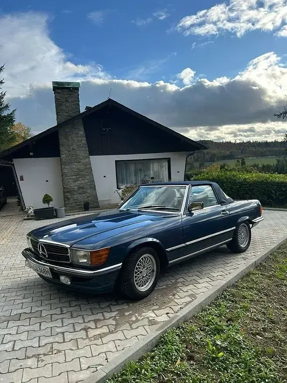 Gebraucht Mercedes SL300 179 PS (131 kW) 1986 Blau Cabrio