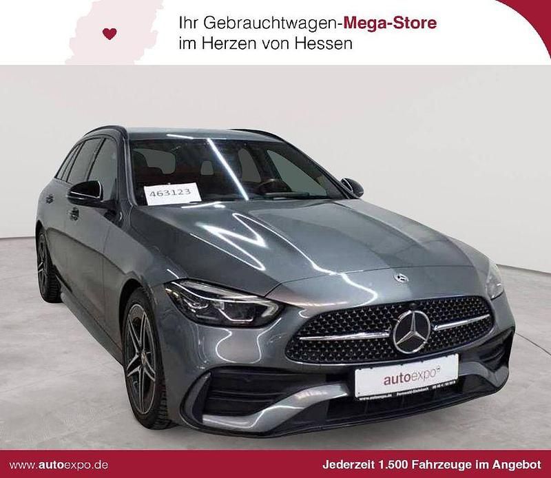 Grau Gebraucht 2023 Mercedes C220 AMG line Limousine | 29.989 € (Fairer Preis) - Bild 1/4