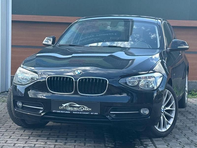 Schwarz Gebraucht 2014 BMW 116 Advantage Kleinwagen | 10.480 € (Etwas zu teuer) - Bild 1/3