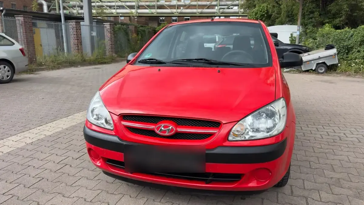 Gebraucht Hyundai Getz 68 PS (50 kW) 2008 Rot Kleinwagen