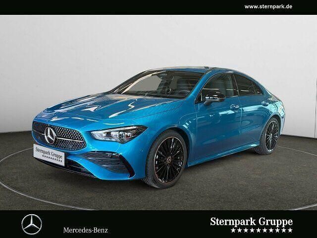 Lack hyperblau Gebraucht 2024 Mercedes CLA200 AMG Coupé | 40.790 € (Etwas zu teuer) - Bild 1/4