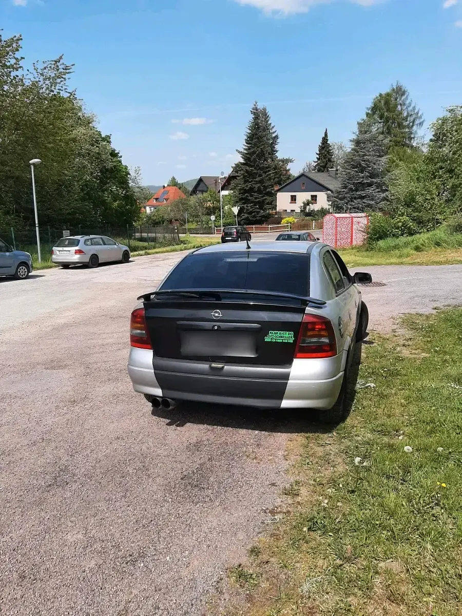 Gebraucht Opel Astra 101 PS (74 kW) 2002 Grau Coupé
