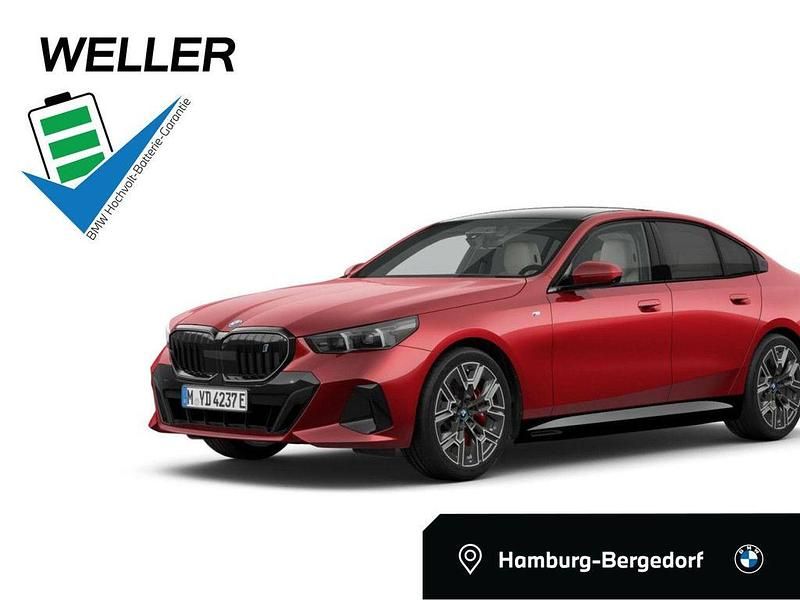 Gebraucht BMW i5 M Sport 289 kW (394 PS) 2025 Fire red metallic (rot) Limousine