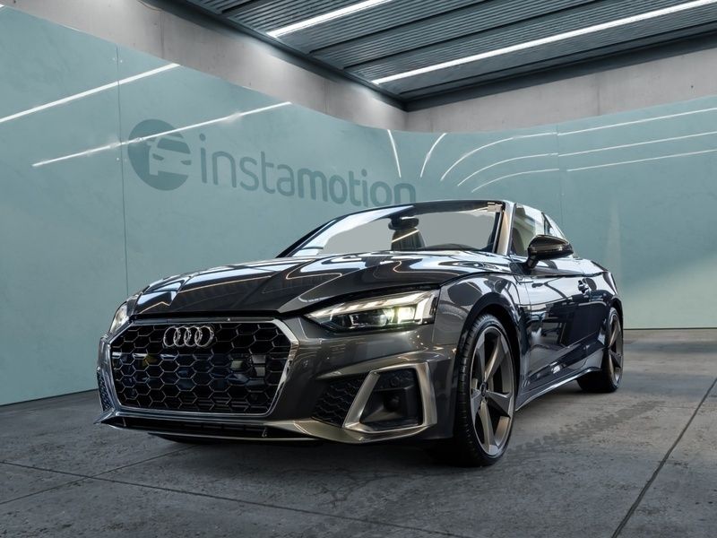 Grau Gebraucht 2024 Audi A5 Cabriolet Sport Cabrio | 66.150 € - Bild 1/4