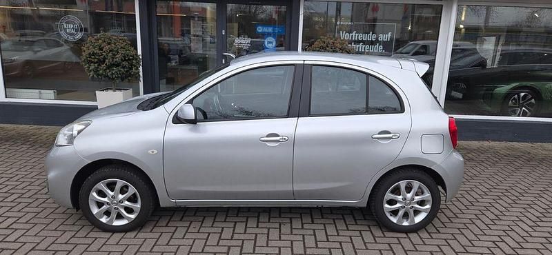Gebraucht Nissan Micra Acenta 80 PS (58 kW) 2014 Silber Limousine