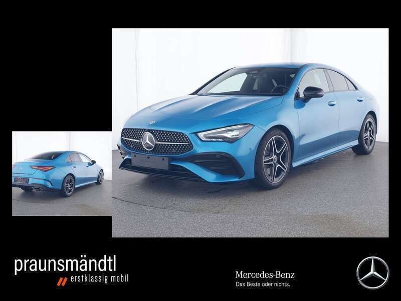 Hyperblau Gebraucht 2024 Mercedes CLA200 AMG Coupé | 36.900 € (Fairer Preis) - Bild 1/4