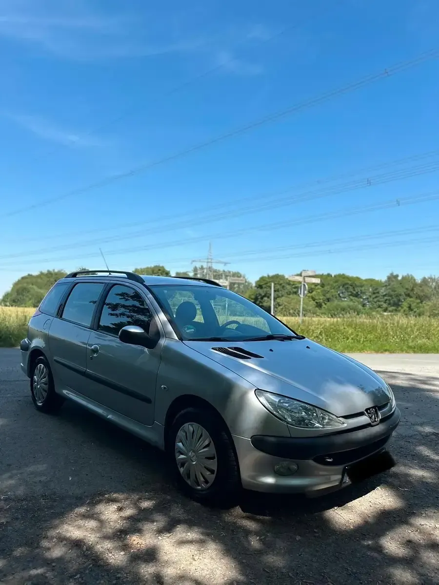 Gebraucht Peugeot 206 75 PS (55 kW) 2005 Silber Kombi