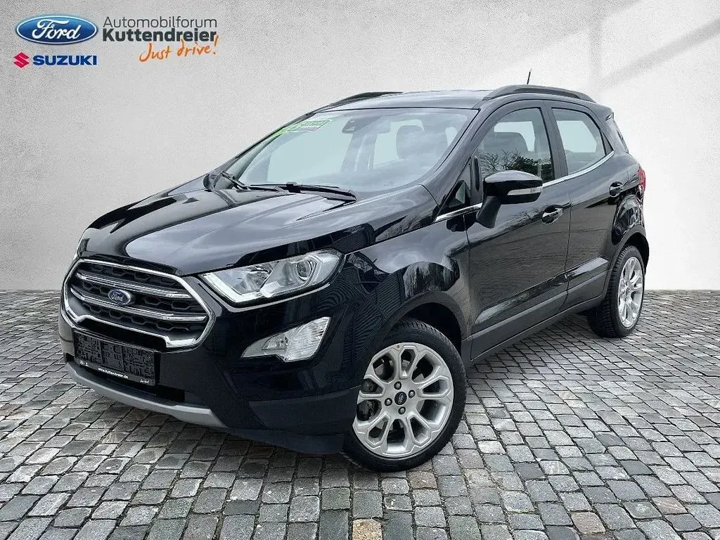 Usado Ford Ecosport Titanium 125 CV (91 kW) 2021 Negro SUV