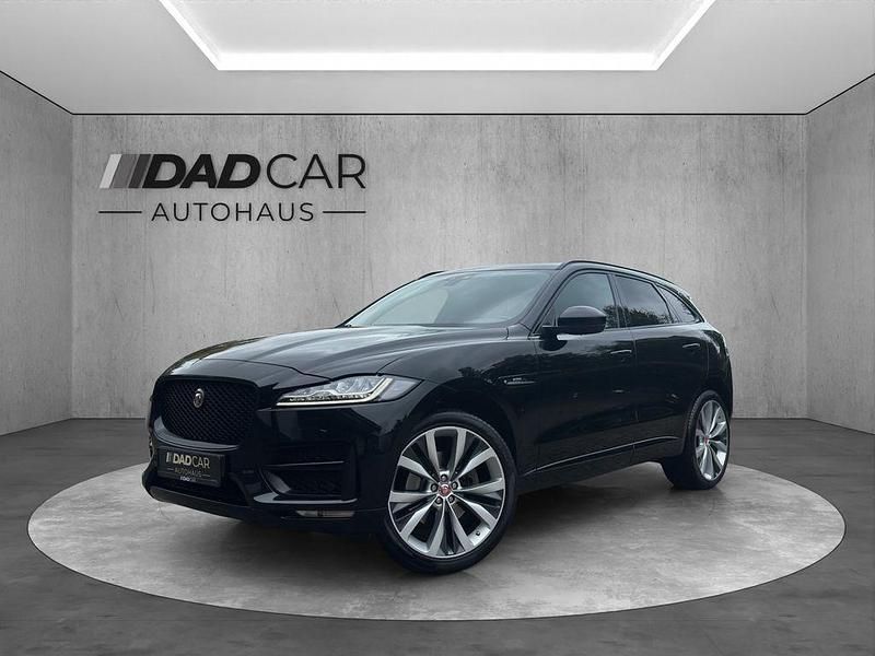 Schwarz Gebraucht 2019 Jaguar F-Pace R-Sport SUV | 23.690 € (Fairer Preis) - Bild 1/4