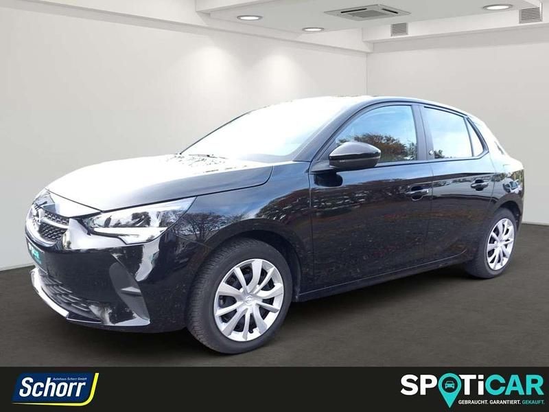 Diamant schwarz (metallic) Gebraucht 2022 Opel Corsa-e Edition Kleinwagen | 16.500 € (Fairer Preis) - Bild 1/4