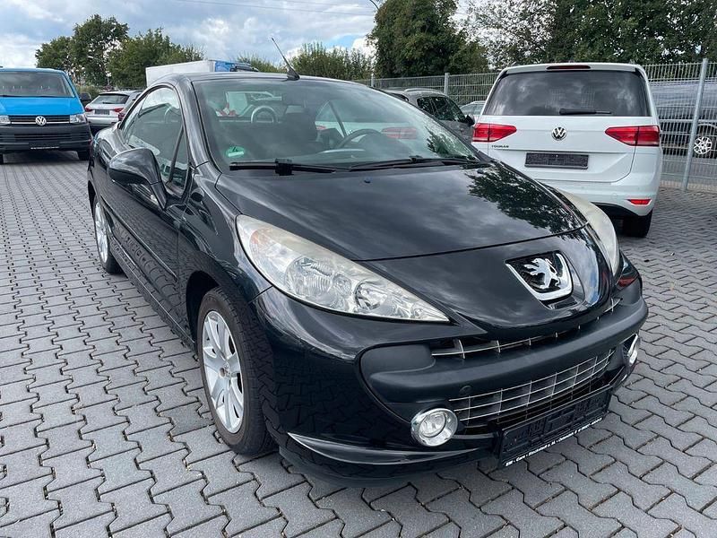 Gebraucht Peugeot 207 CC Sport 109 PS (80 kW) 2009 Schwarz Cabrio