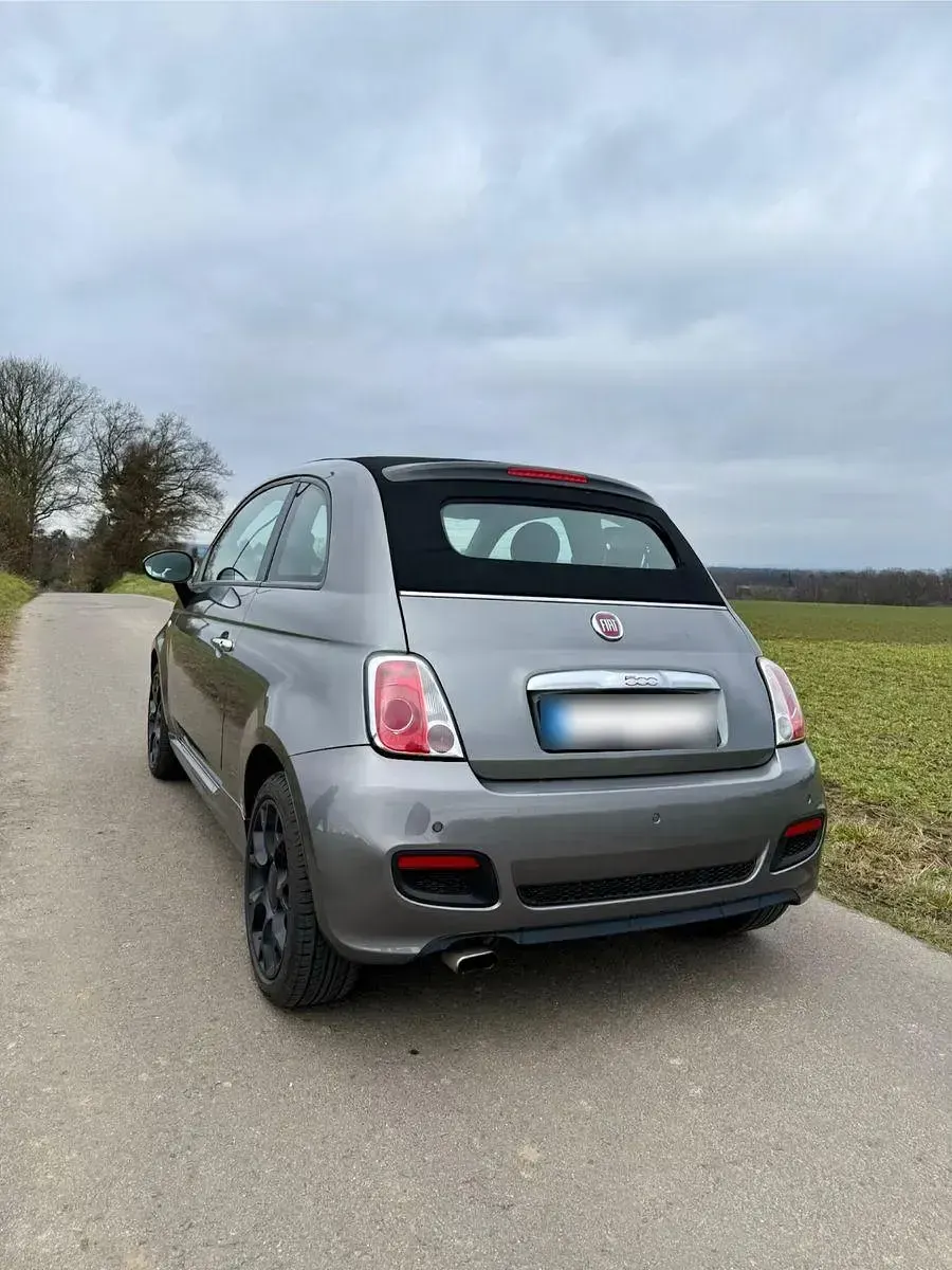 Gebraucht Fiat 500C S 105 PS (77 kW) 2014 Grau Cabrio