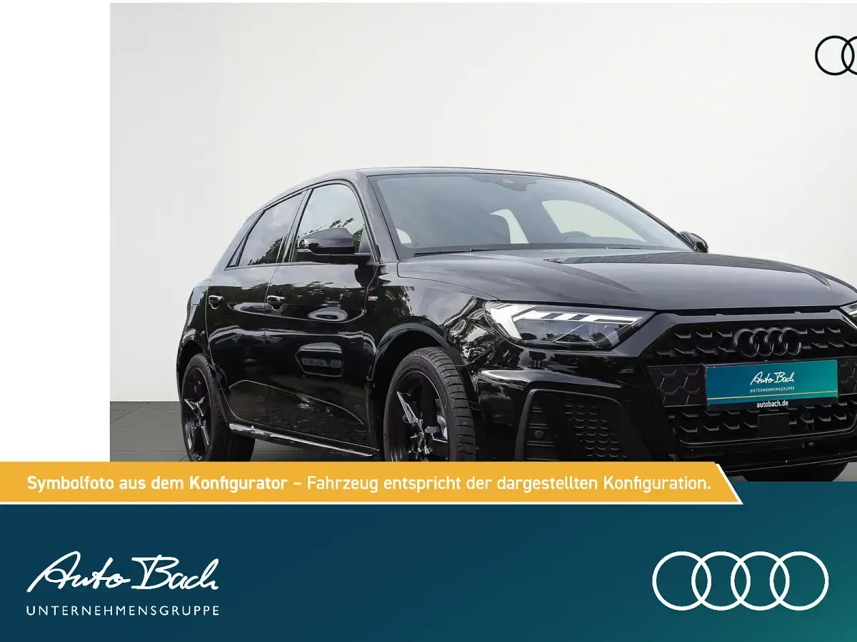Neu Audi A1 Sportback S-Line 116 PS (85 kW) 2026 Mythosschwarz metallic Kleinwagen