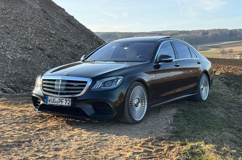Beige Gebraucht 2014 Mercedes S63 AMG AMG Limousine | 55.800 € - Bild 1/4