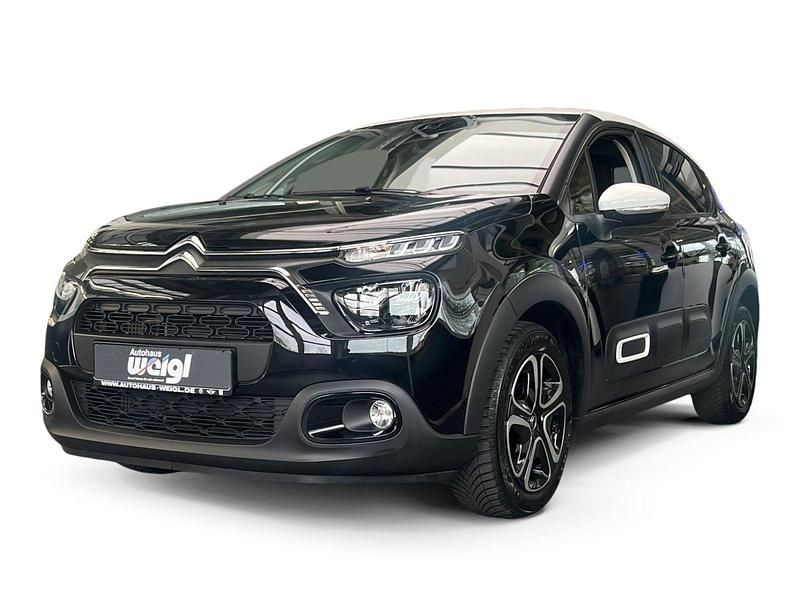 Schwarz Gebraucht 2023 Citroën C3 PureTech Limousine | 16.830 € (Fairer Preis) - Bild 1/4