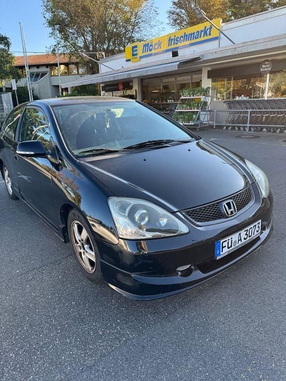 Schwarz Gebraucht 2002 Honda Civic S Limousine | 1.500 € (Fairer Preis) - Bild 1/4