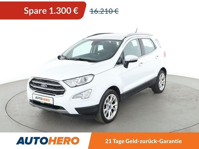 Weiß Gebraucht 2020 Ford Ecosport Titanium SUV | 14.910 € (Fairer Preis) - Bild 1/3