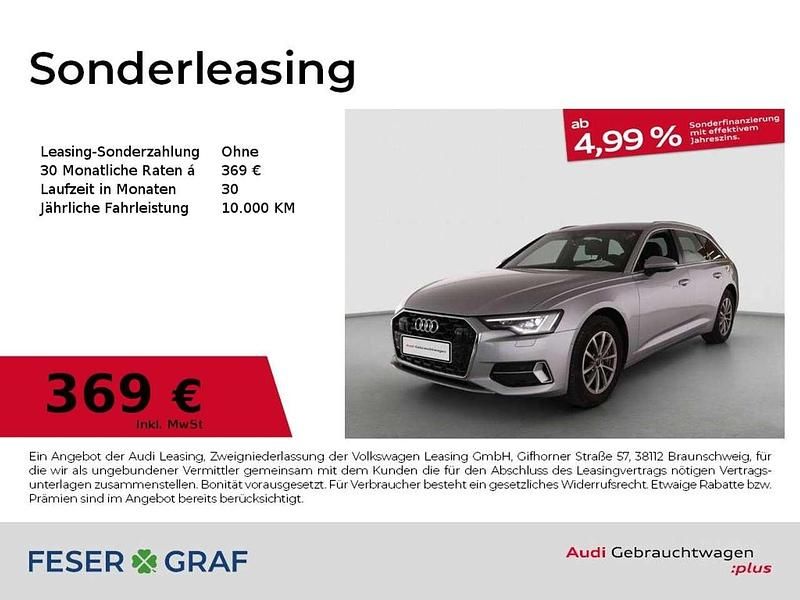 Florettsilber metallic Gebraucht 2025 Audi A6 Advanced Plus Kombi | 48.480 € (Guter Preis) - Bild 1/1