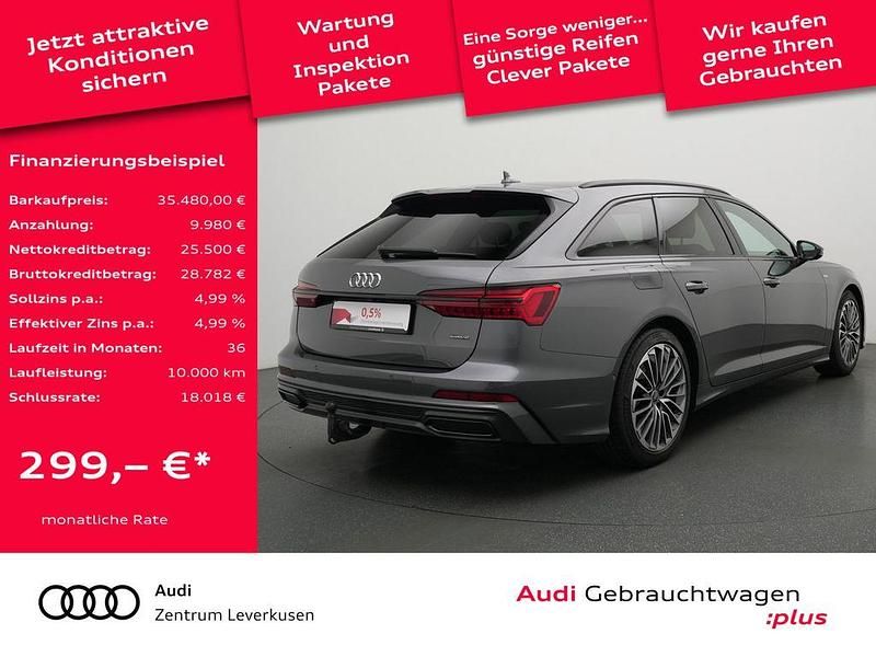 Gebraucht Audi A6 S-Line 299 PS (219 kW) 2022 Daytona grau perleffekt Kombi