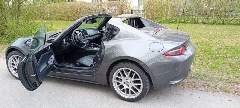 Grau Gebraucht 2017 Mazda MX5 Cabrio | 20.500 € (Fairer Preis) - Bild 1/3