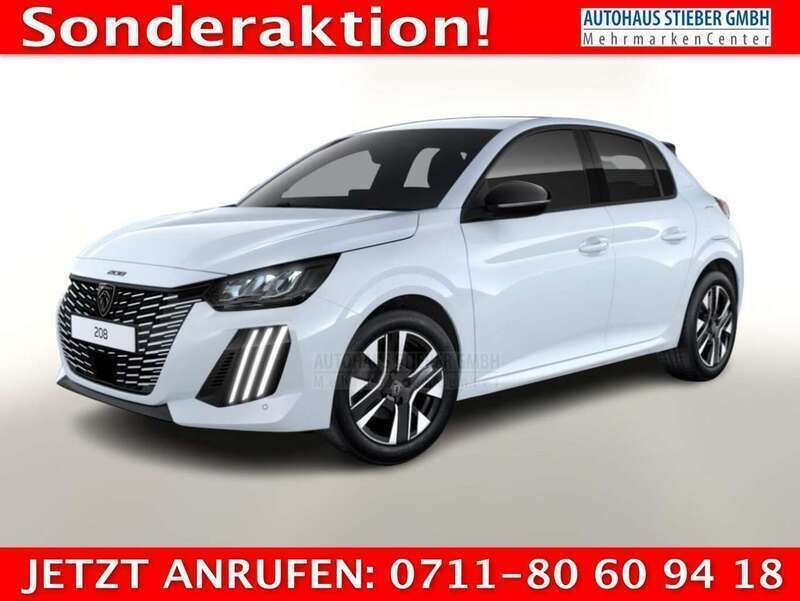 Schneeweiß Neu 2025 Peugeot 208 Allure Kleinwagen | 21.655 € - Bild 1/2
