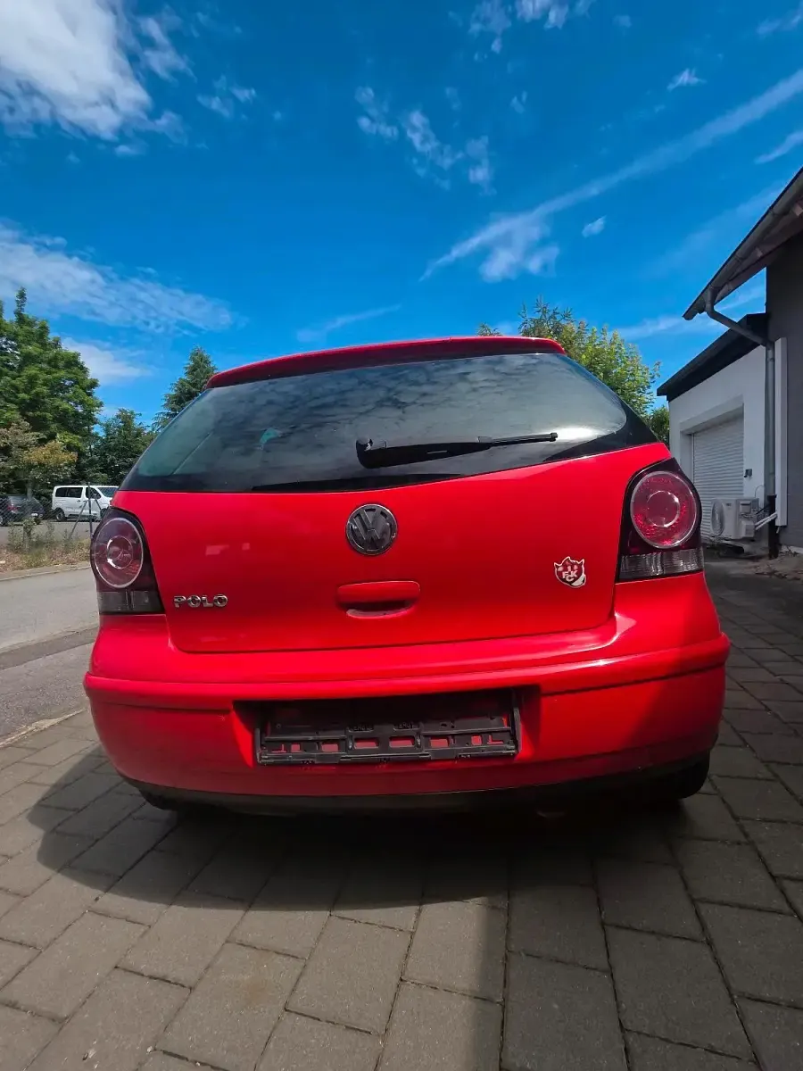 Gebraucht VW Polo Edition 60 PS (44 kW) 2009 Rot Kleinwagen