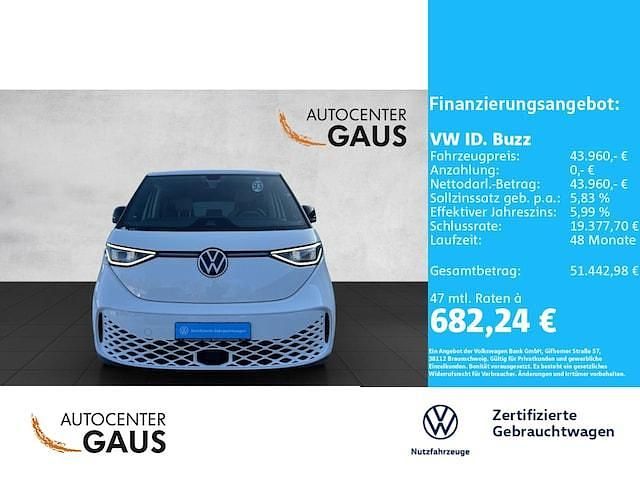 Gebraucht VW ID. Buzz Pro 150 kW (204 PS) 2022 Weiß Van / Kleinbus