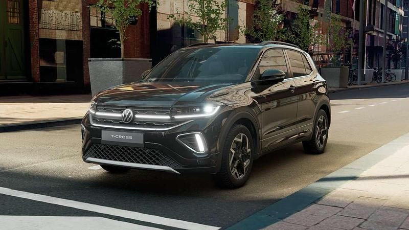 Neu VW T-Cross R-line 116 PS (85 kW) 2026 Deep black perleffekt SUV