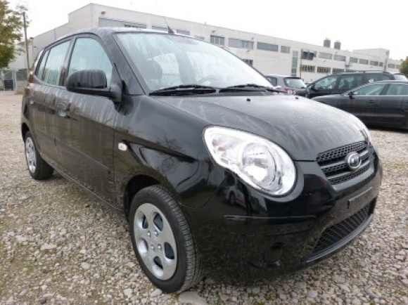 Schwarz Gebraucht 2009 Kia Picanto Kleinwagen | 3.250 € (Etwas zu teuer) - Bild 1/3