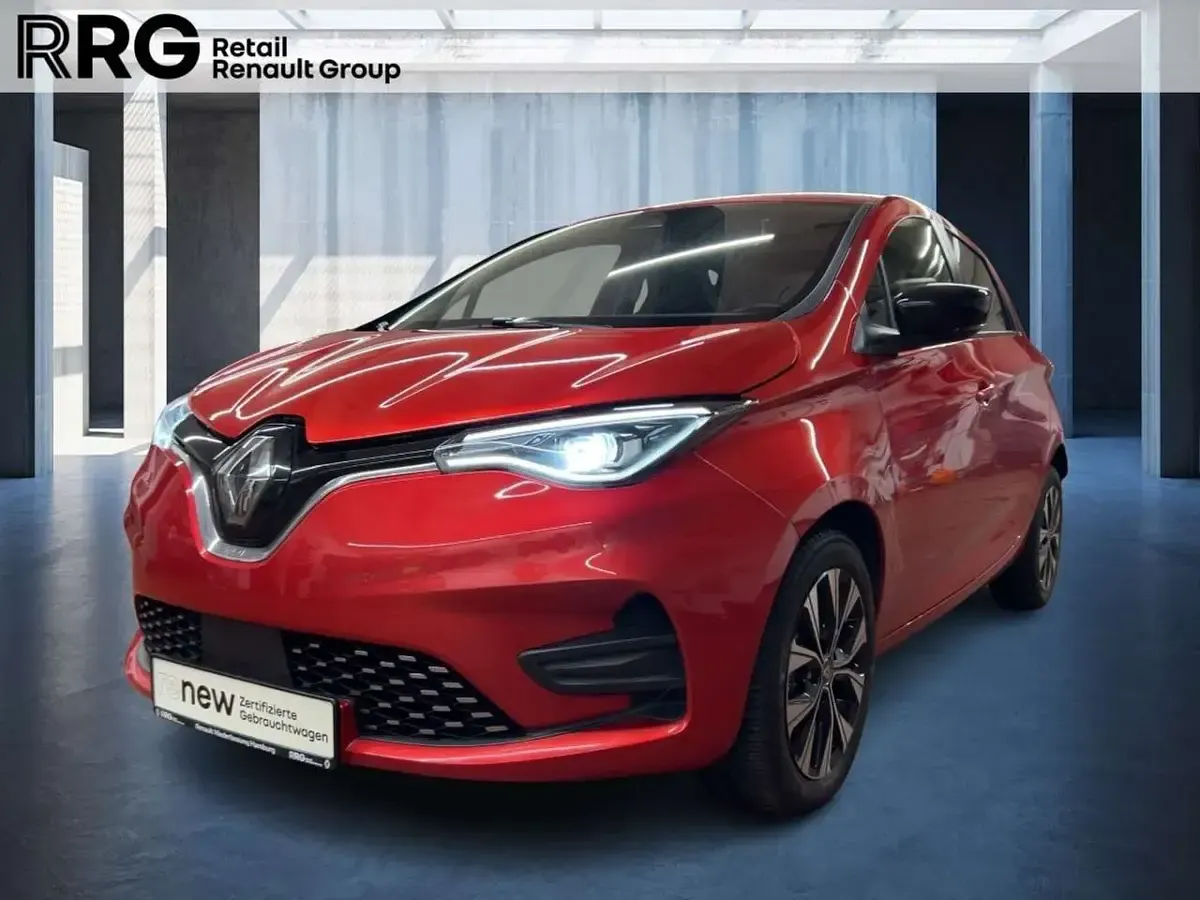 Usata Renault Zoe Evolution 50 kW (69 CV) 2023 Rosso Utilitaria