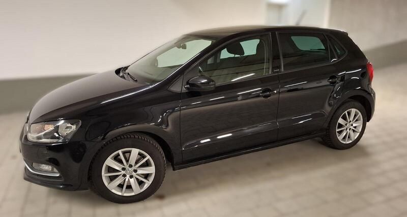 Schwarz Gebraucht 2016 VW Polo Allstar Kleinwagen | 10.200 € (Fairer Preis) - Bild 1/4