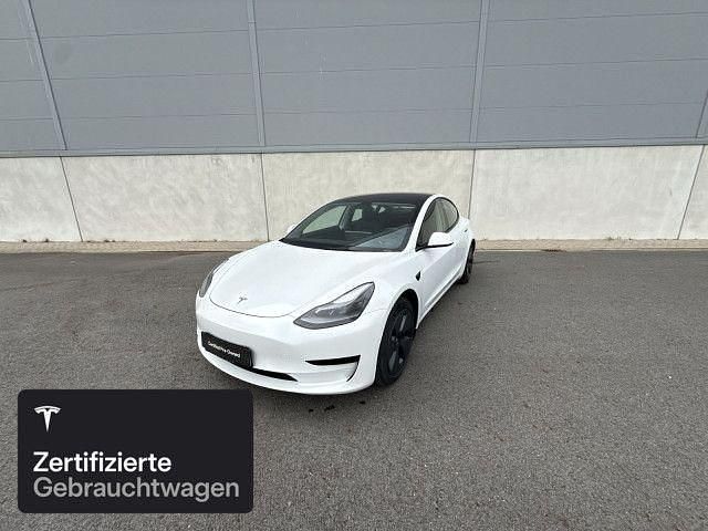 Weiß Gebraucht 2021 Tesla Model 3 RWD Limousine | 26.300 € (Fairer Preis) - Bild 1/4