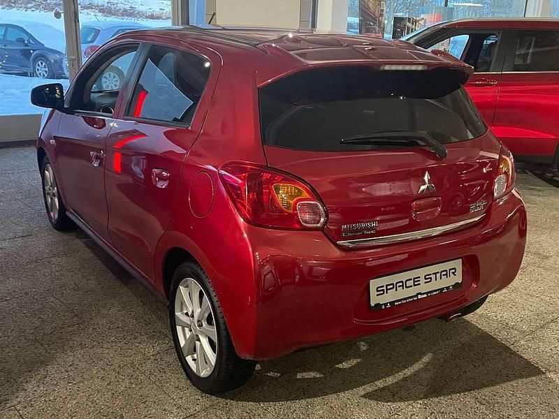 Second-hand Mitsubishi Space Star 80 CP (58 kW) 2014 Roșu Monovolum