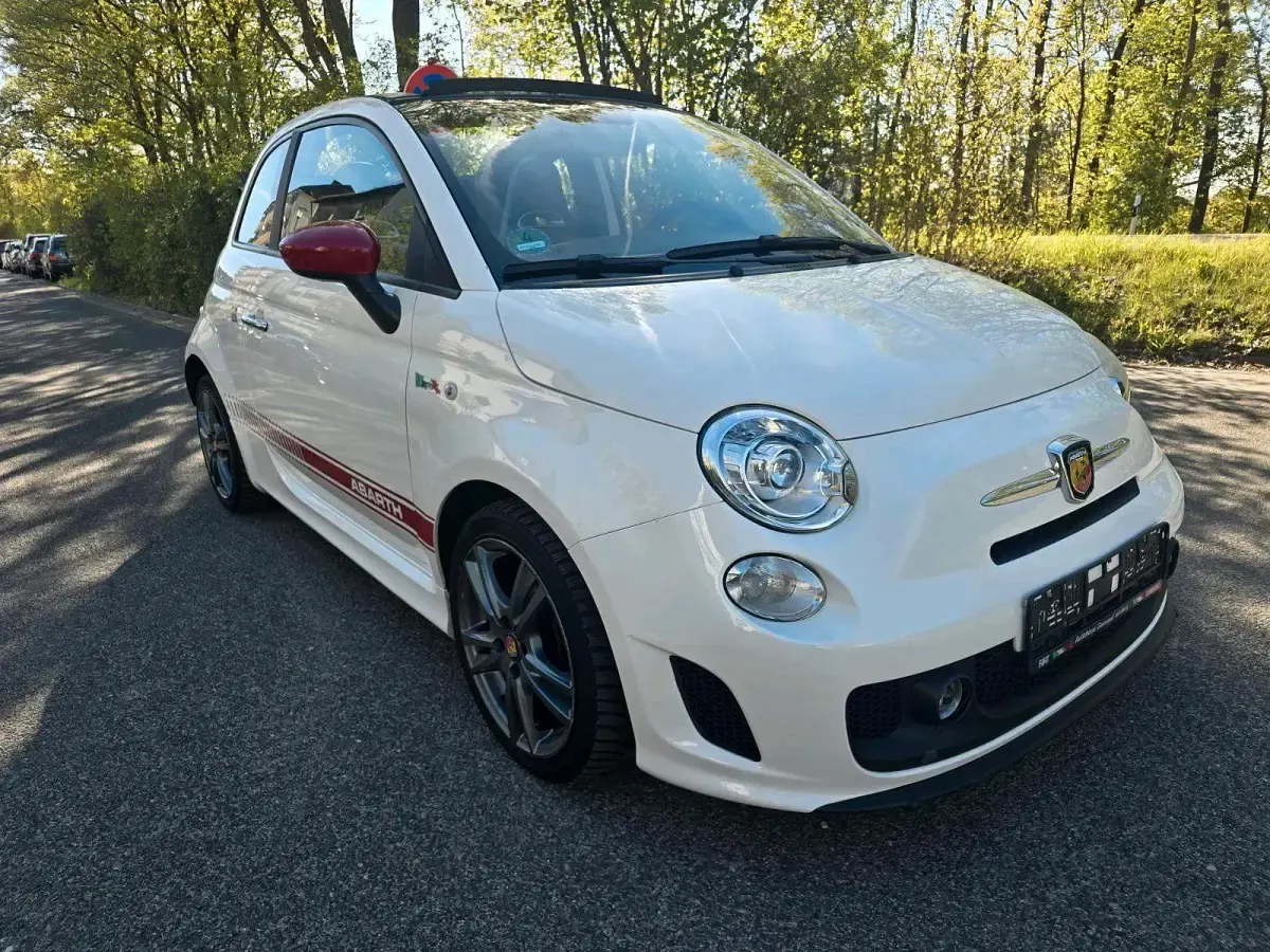 Gebraucht Abarth 500C 140 PS (102 kW) 2010 Weiß Cabrio