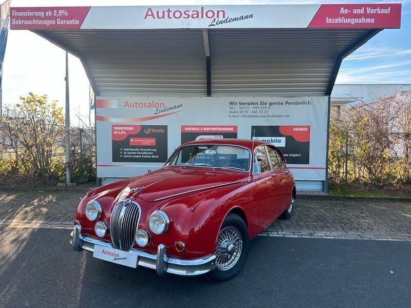 Rot Gebraucht 1966 Jaguar MK II Limousine | 17.500 € - Bild 1/4