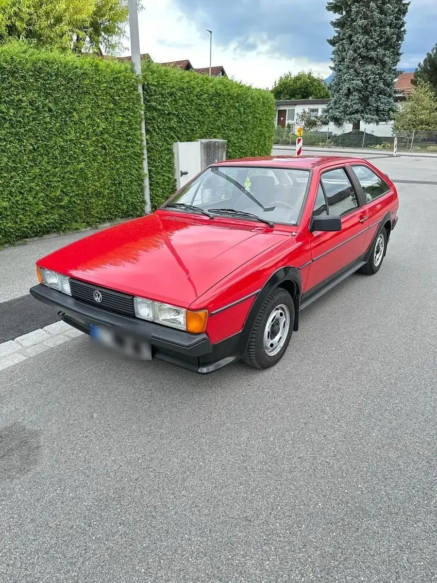 Second-hand VW Scirocco GT 72 CP (52 kW) 1987 Roșu Coupe