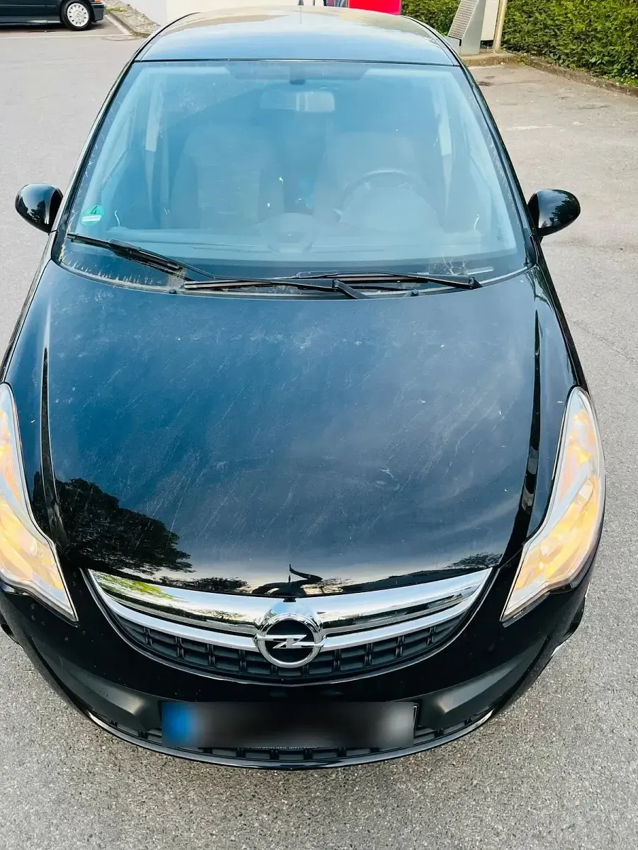 Gebraucht Opel Corsa 101 PS (74 kW) 2011 Schwarz Kleinwagen