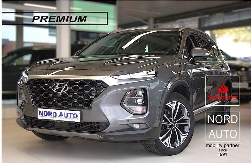 Schwarz Gebraucht 2020 Hyundai Santa Fe Prime SUV | 25.790 € (Superpreis) - Bild 1/4