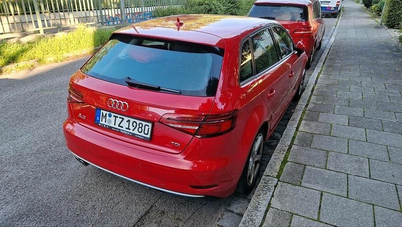 Rot Gebraucht 2017 Audi A3 Limousine | 15.500 € (Fairer Preis) - Bild 1/4