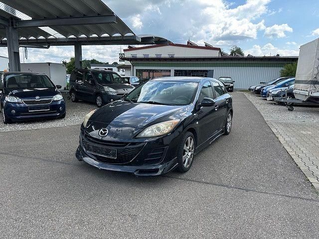 Schwarz Gebraucht 2010 Mazda 3 Center-Line Limousine | 1.590 € (Superpreis) - Bild 1/4