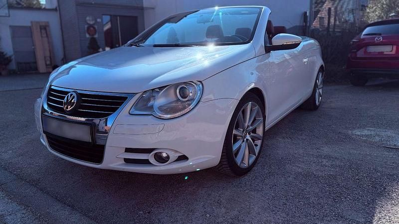 Gebraucht VW Eos Edition 200 PS (147 kW) 2009 Weiß Cabrio