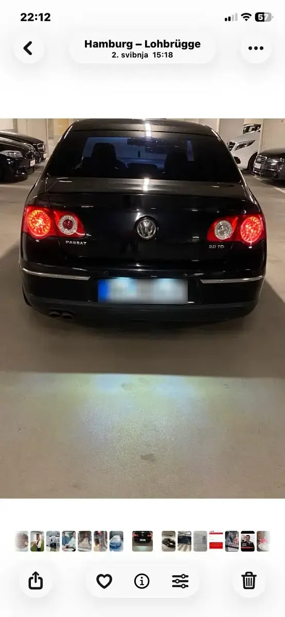 Gebraucht VW Passat Sport 140 PS (102 kW) 2006 Schwarz Limousine