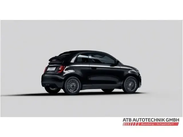 Neu Fiat 500e Icon 86 kW (118 PS) 2026 Schwarz Cabrio