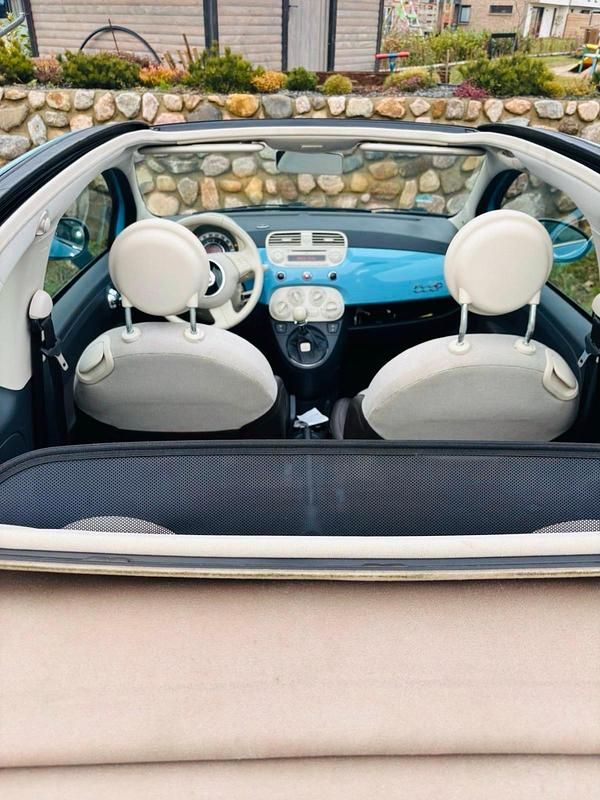 Gebraucht Fiat 500C 100 PS (73 kW) 2013 Blau Cabrio