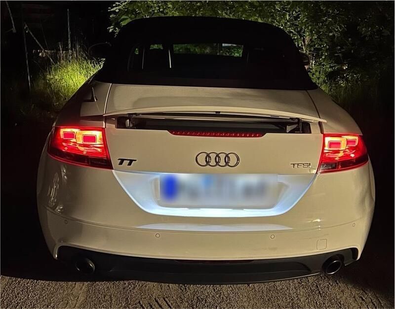 Weiß Gebraucht 2013 Audi TT Roadster S-Line Cabrio | 12.599 € (Fairer Preis) - Bild 1/4
