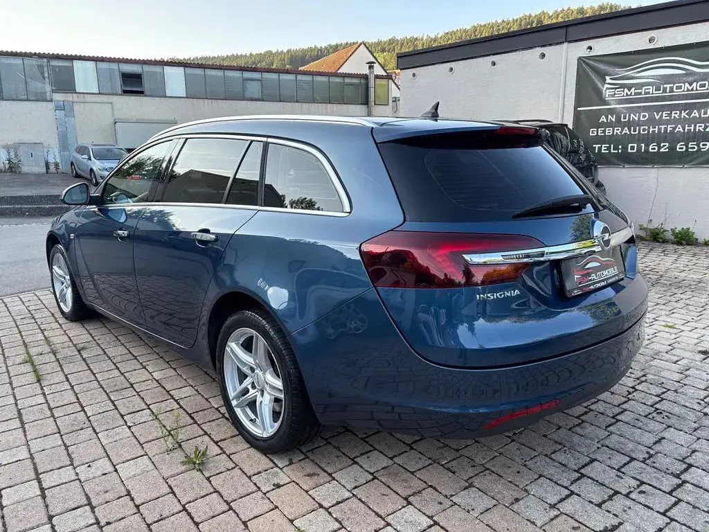Gebraucht Opel Insignia Business Innovation 163 PS (119 kW) 2015 Blau Kombi