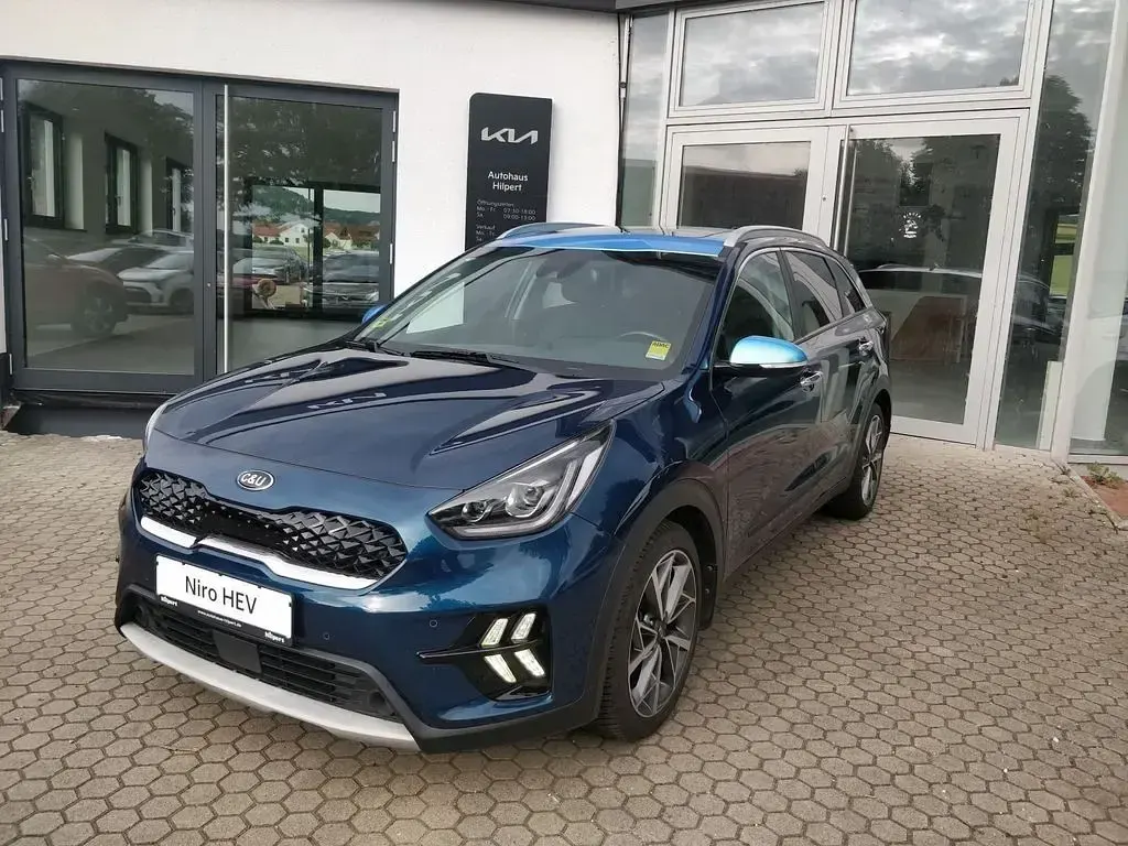 Gebraucht Kia Niro 141 PS (103 kW) 2019 (c3u) ozeanblau met. (metallic) SUV